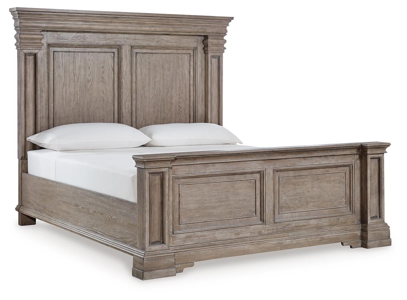 Cama Blairhurst Queen con cabecero y tocador con espejo