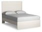 Cama Stelsie de dos camas con cabecero y tocador con espejo