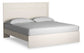 Cama Stelsie King con cabecero y tocador con espejo