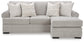 Sofá chaise longue, sillón y otomana Eastonbridge