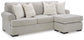 Sofá chaise longue, sillón y otomana Eastonbridge