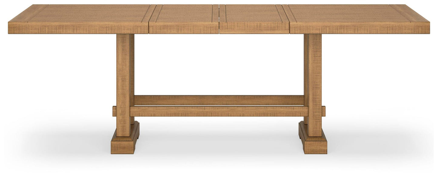 Mesa de comedor Havonplane de altura de mostrador y 10 taburetes de bar