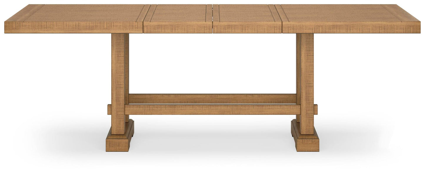 Mesa de comedor Havonplane de altura de mostrador y 10 taburetes de bar