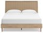 Cama Cielden King con cabecero y tocador con espejo