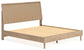 Cama Cielden King con cabecero y tocador con espejo