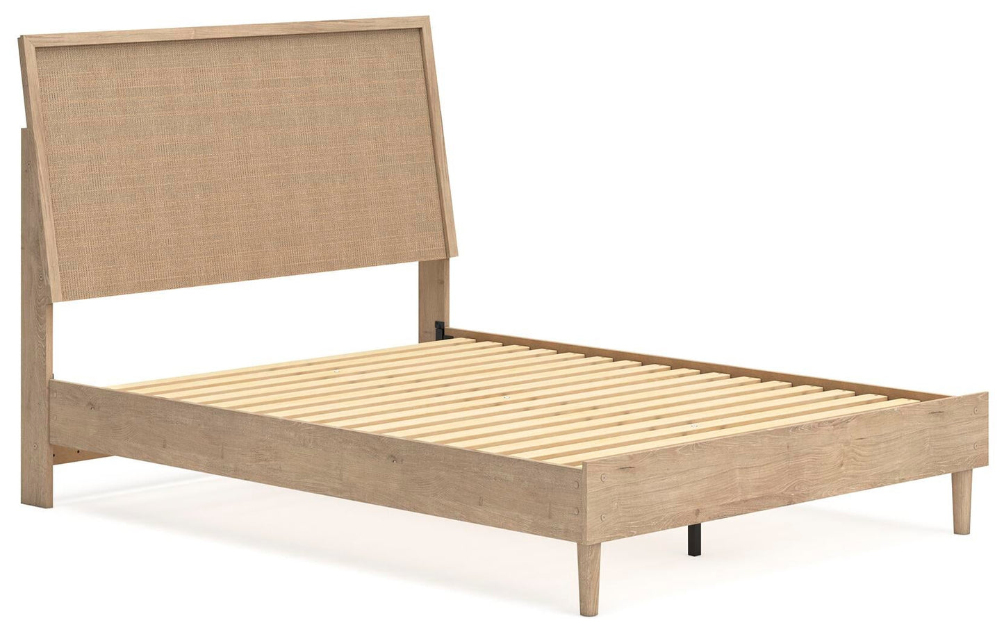 Cama Cielden Queen con cabecero y tocador con espejo