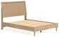 Cama Cielden Queen con cabecero y tocador con espejo