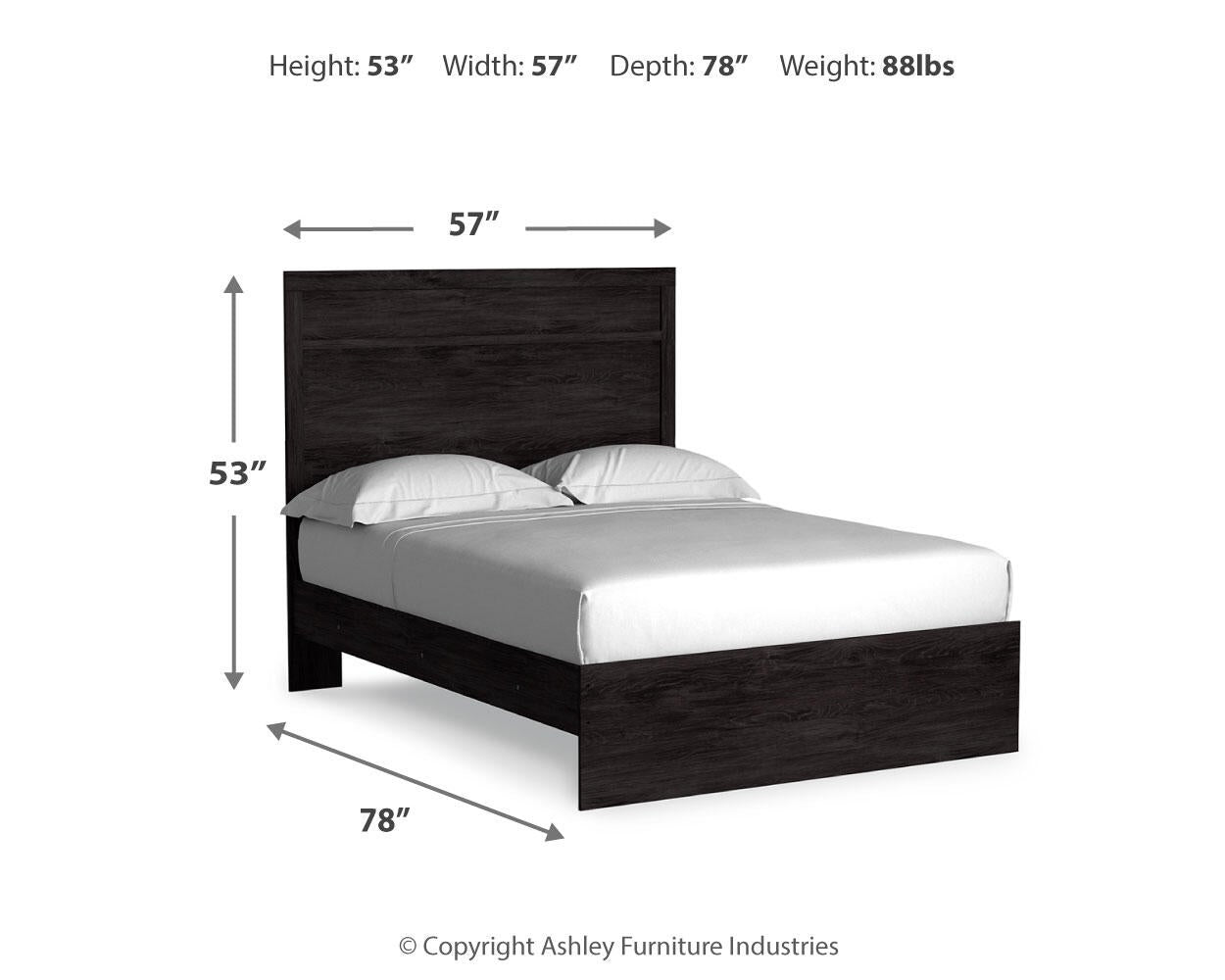 Cama Belachime de dos camas con cabecero y tocador con espejo