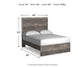 Cama Ralinksi Queen con cabecero y tocador con espejo