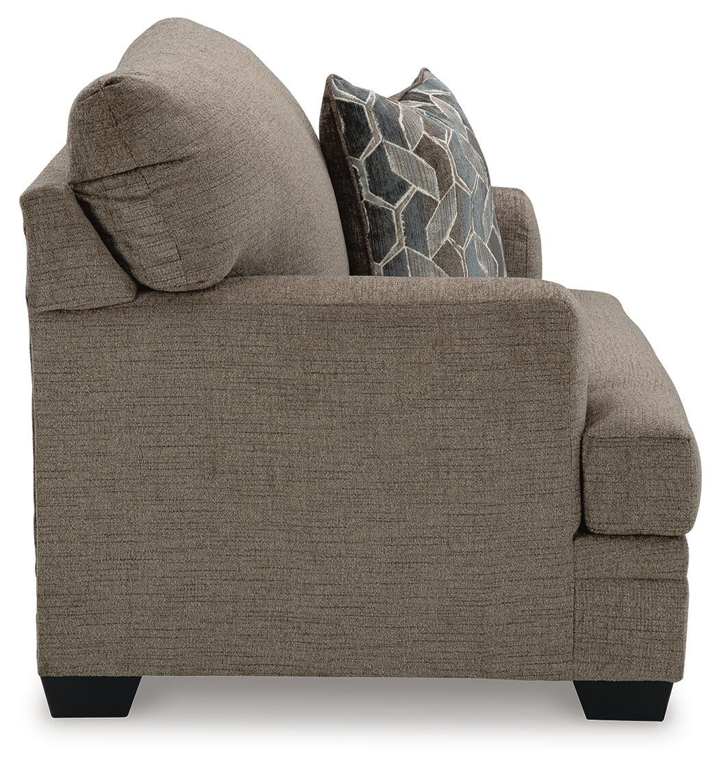 Sofá chaise longue, sillón y otomana Stonemeade