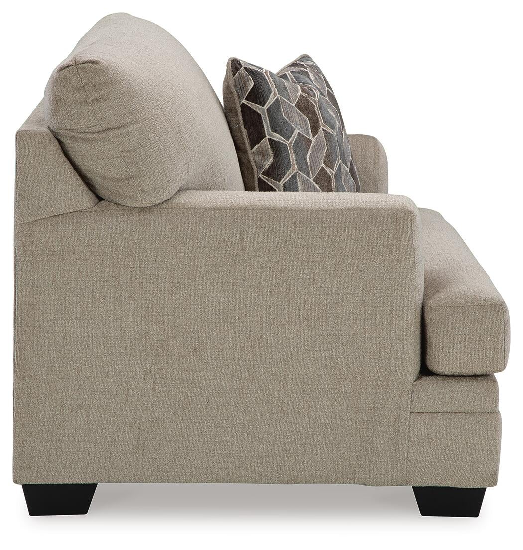 Sofá chaise longue, sillón y otomana Stonemeade