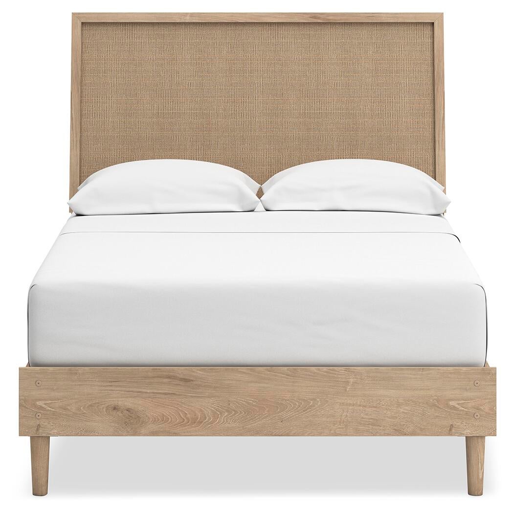Cama Cielden de dos camas con cabecero y tocador con espejo