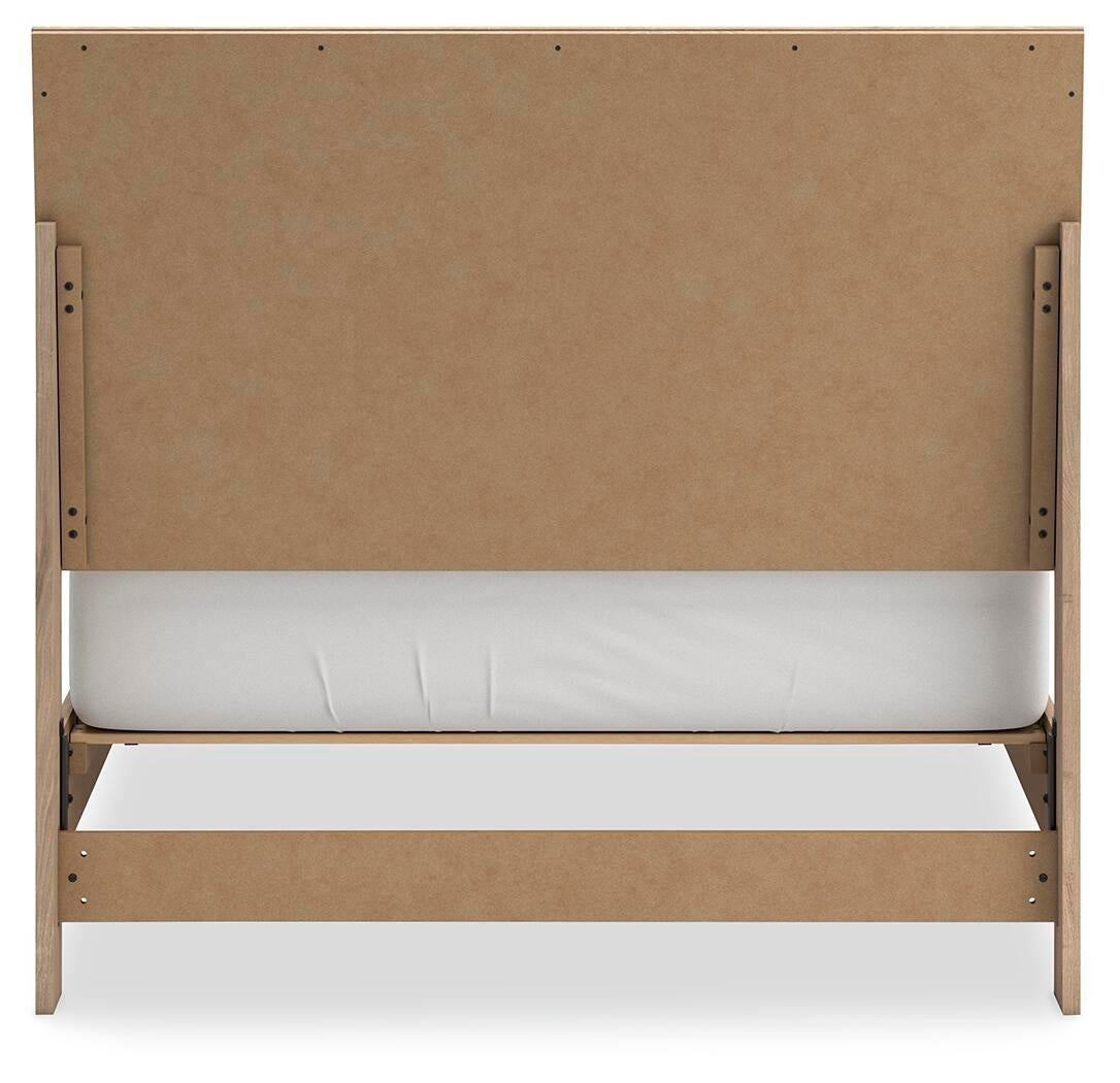Cama Cielden de dos camas con cabecero y tocador con espejo