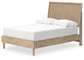 Cama Cielden de dos camas con cabecero y tocador con espejo