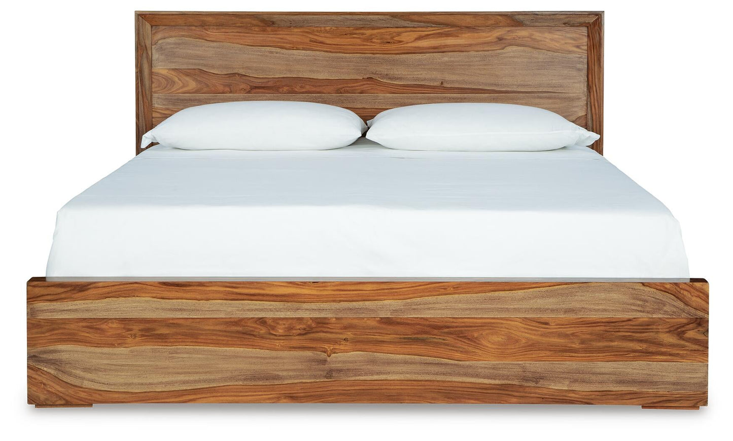 Cama tamaño king Dressonni con cabecero y tocador con espejo