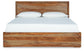 Cama tamaño king Dressonni con cabecero y tocador con espejo