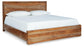 Cama tamaño king Dressonni con cabecero y tocador con espejo