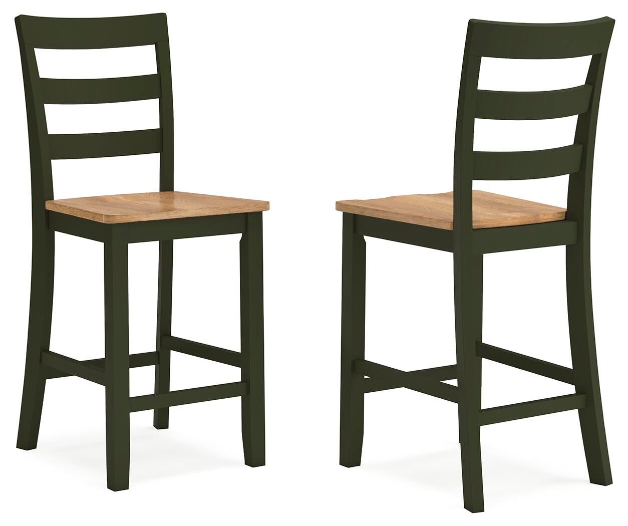 Mesa de comedor Gesthaven de altura de mostrador y 4 taburetes de bar