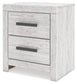 Cama Cayboni tamaño King con cabecero, tocador con espejo, cómoda y mesita de noche