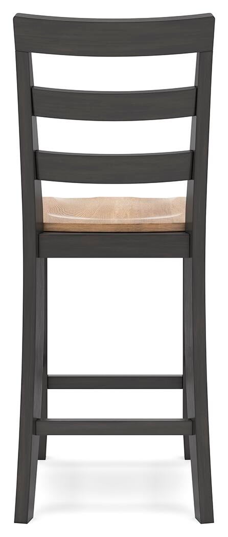 Mesa de comedor Gesthaven de altura de mostrador y 2 taburetes de bar