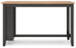 Mesa de comedor Gesthaven de altura de mostrador y 2 taburetes de bar