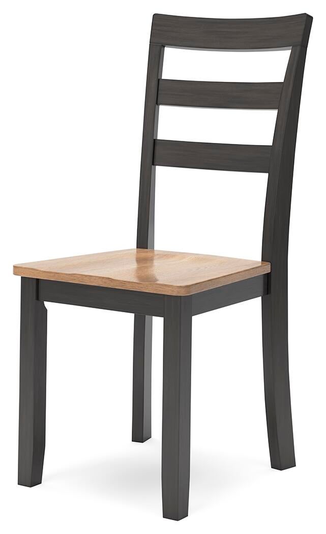 Mesa de comedor Gestaven y 2 sillas