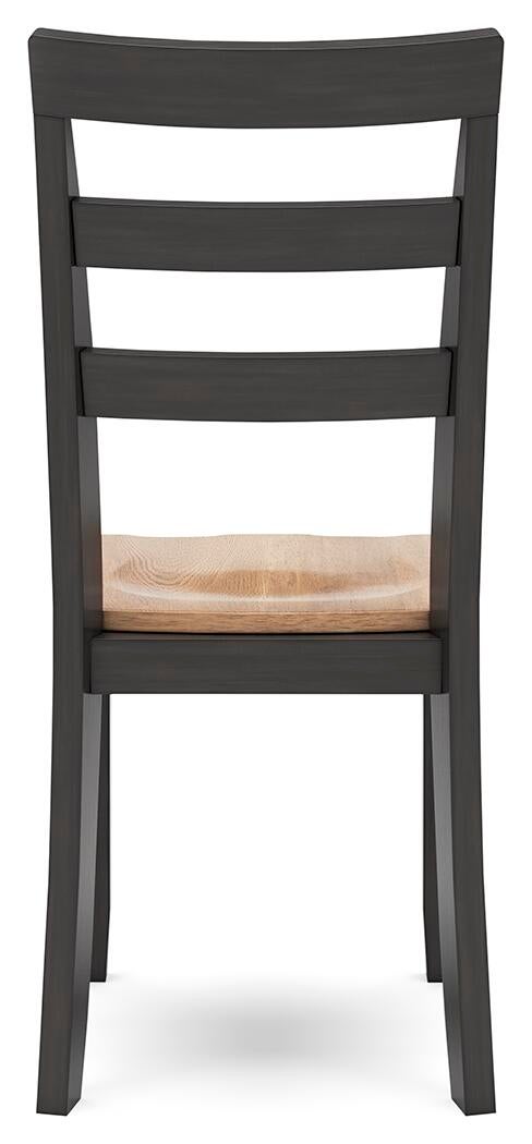 Mesa de comedor Gestaven y 2 sillas