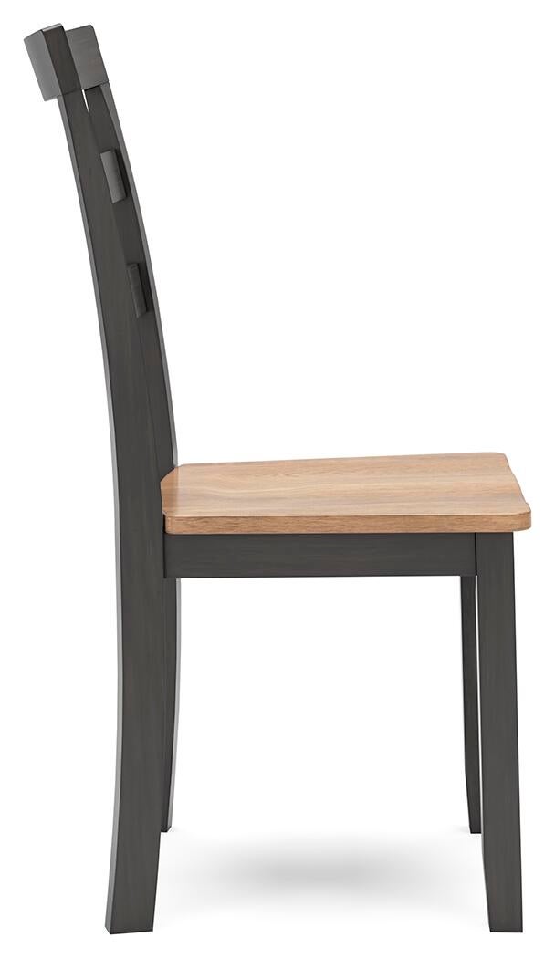 Mesa de comedor Gestaven y 2 sillas