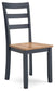 Mesa de comedor Gesthaven y 4 sillas