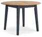 Mesa de comedor Gesthaven y 4 sillas