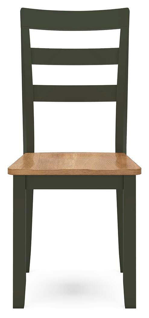 Mesa de comedor Gestaven y 2 sillas