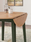 Mesa de comedor Gestaven y 2 sillas