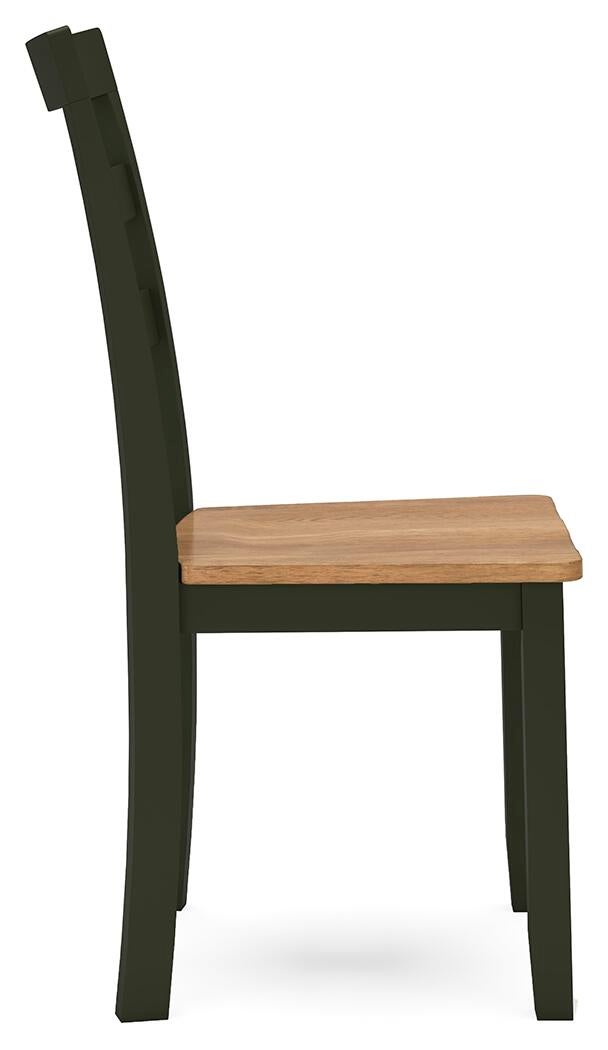 Mesa de comedor Gestaven y 2 sillas
