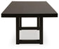 Mesa de comedor Neymorton y 10 sillas