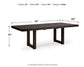 Mesa de comedor Neymorton y 10 sillas
