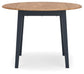Mesa de comedor Gestaven y 2 sillas