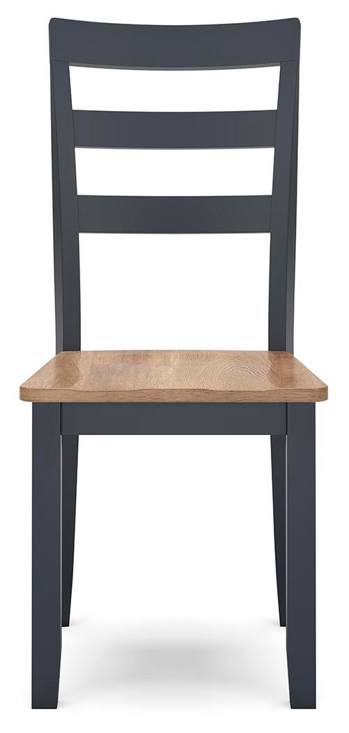 Mesa de comedor Gestaven y 2 sillas