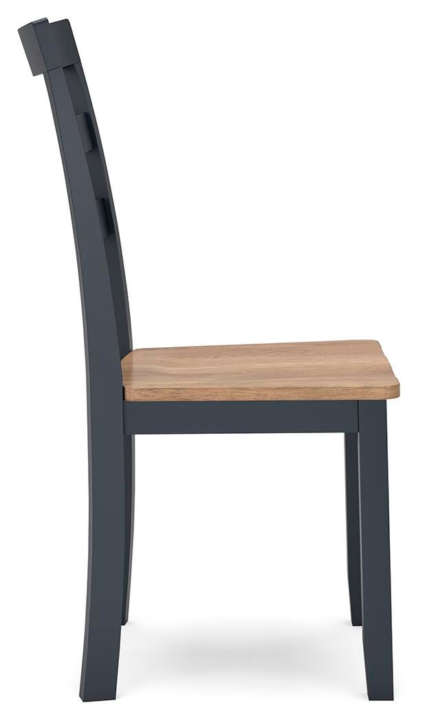 Mesa de comedor Gestaven y 2 sillas