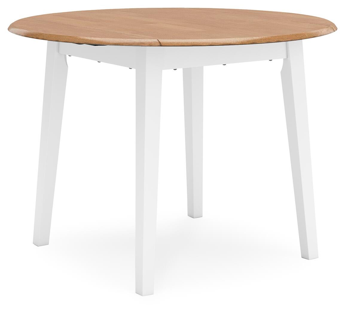 Mesa de comedor Gesthaven y 4 sillas