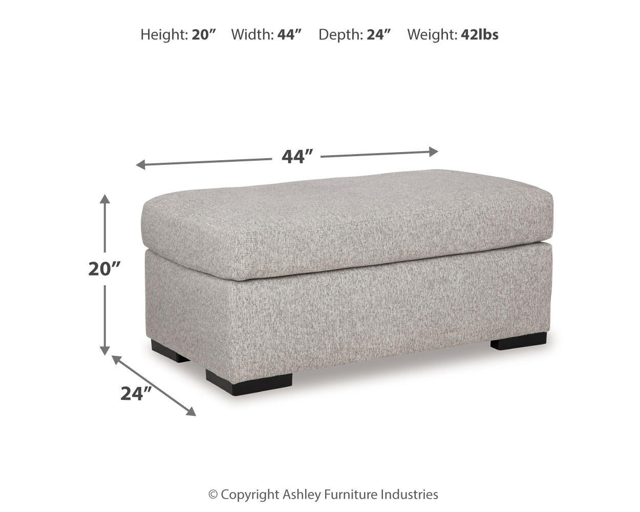 Sillón y otomana Evansley