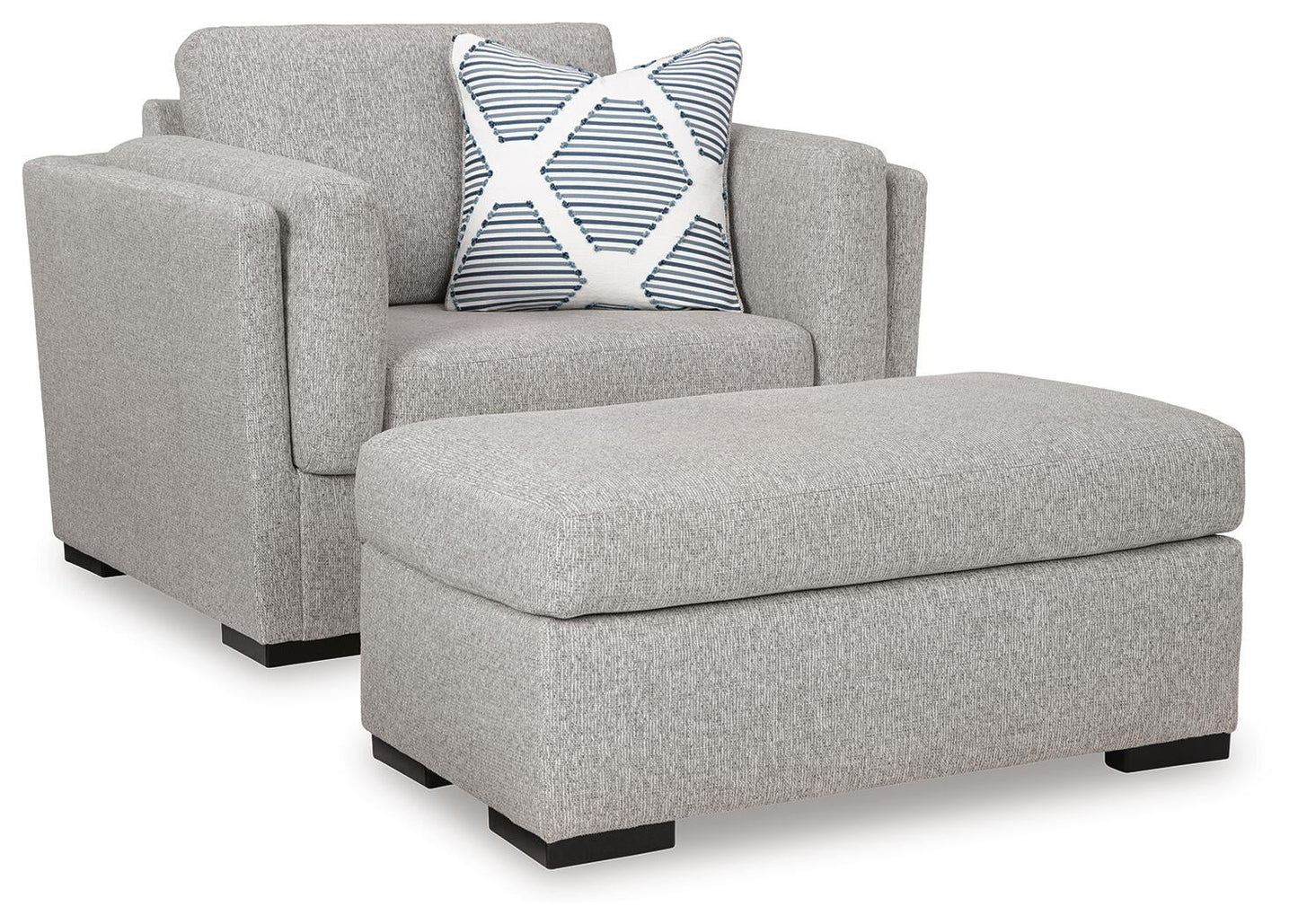 Sillón y otomana Evansley