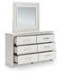 Zuraleus Queen Upholstered Bed, Dresser, Mirror, Chest and Nightstand