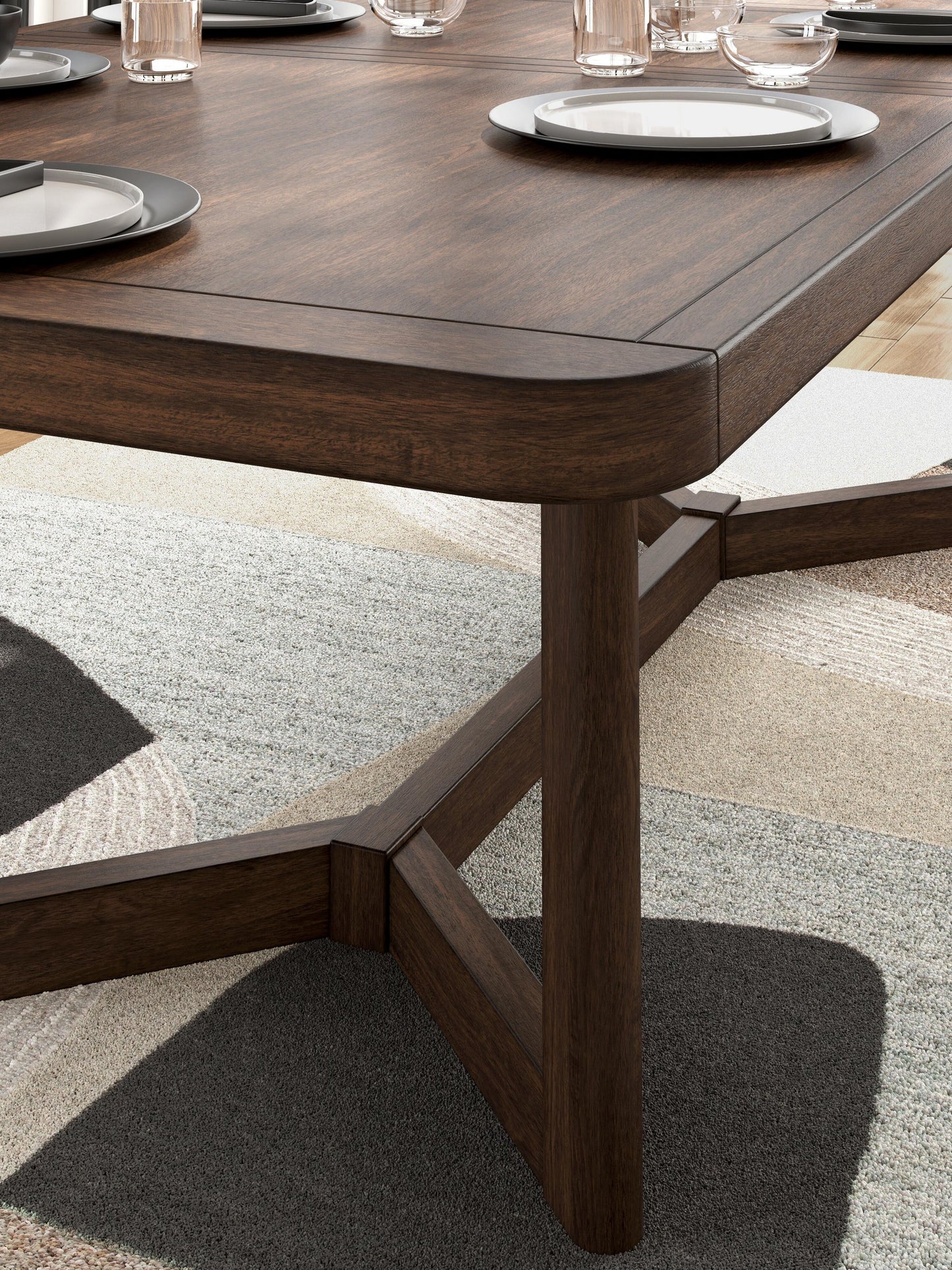 Mesa de comedor Dilenno RECT EXT