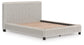 Cama tapizada Zuraleus King