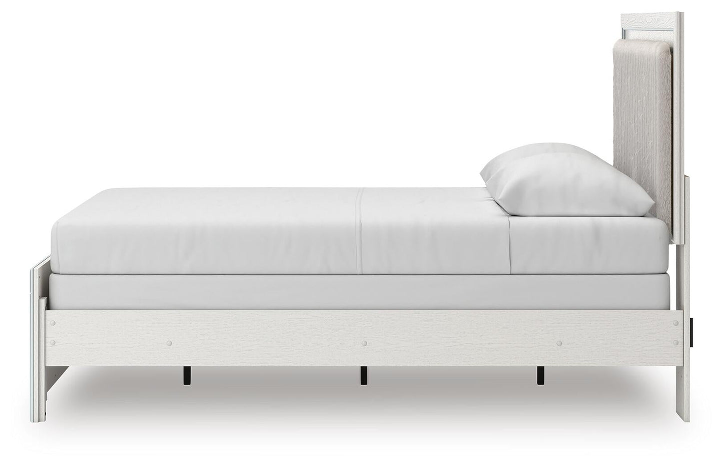 Cama tapizada Zuraleus Queen con panel