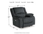 Sillón reclinable mecedor eléctrico Draycoll