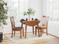 Mesa de comedor Berringer y 2 sillas
