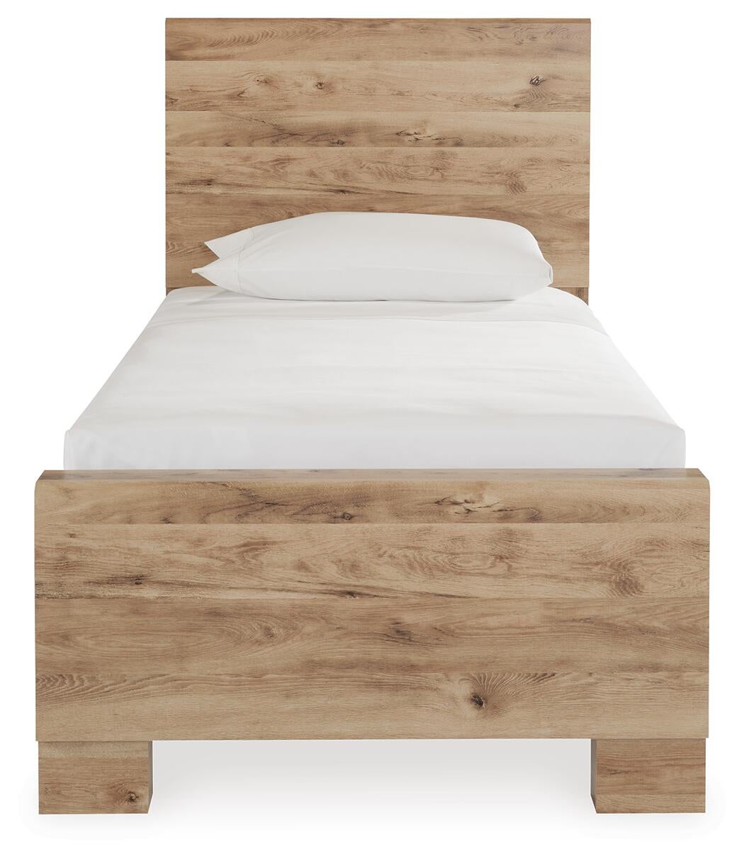 Cama doble Hyanna con tocador con espejo