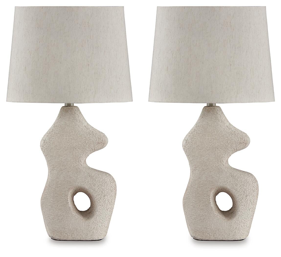 Lámpara de mesa de papel Chadrich (2/CN)