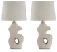 Lámpara de mesa de papel Chadrich (2/CN)